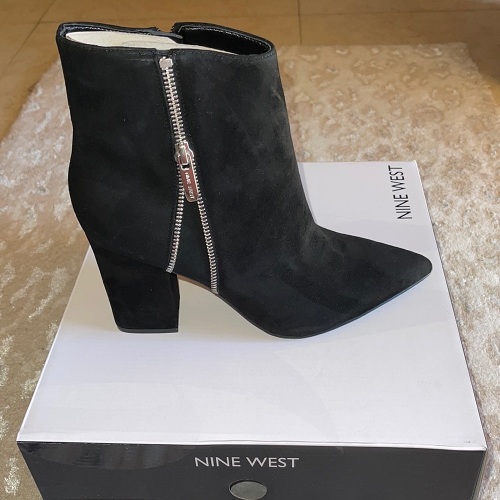 Nine West Suede Ankle Boots